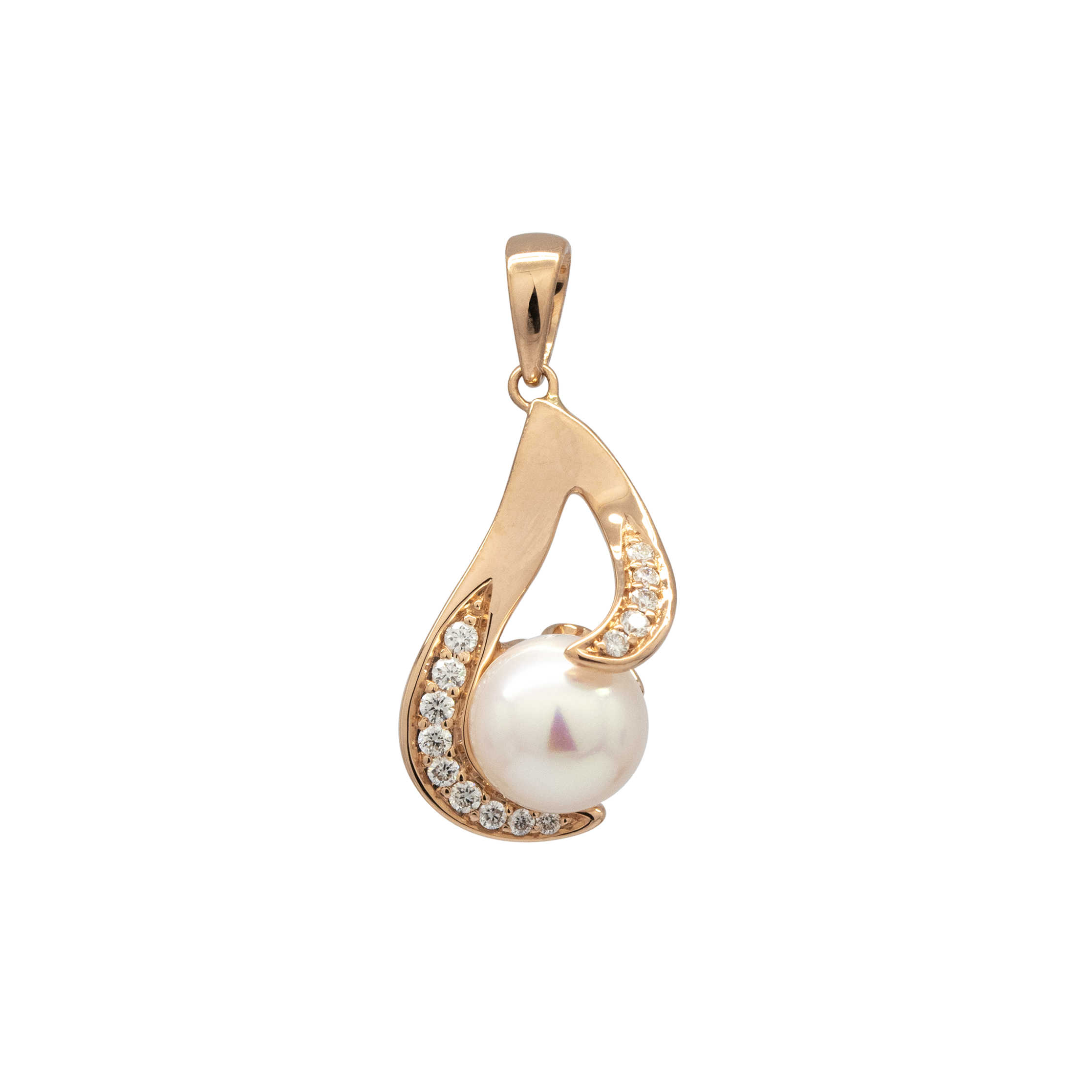 Pearl Diamond Pendant