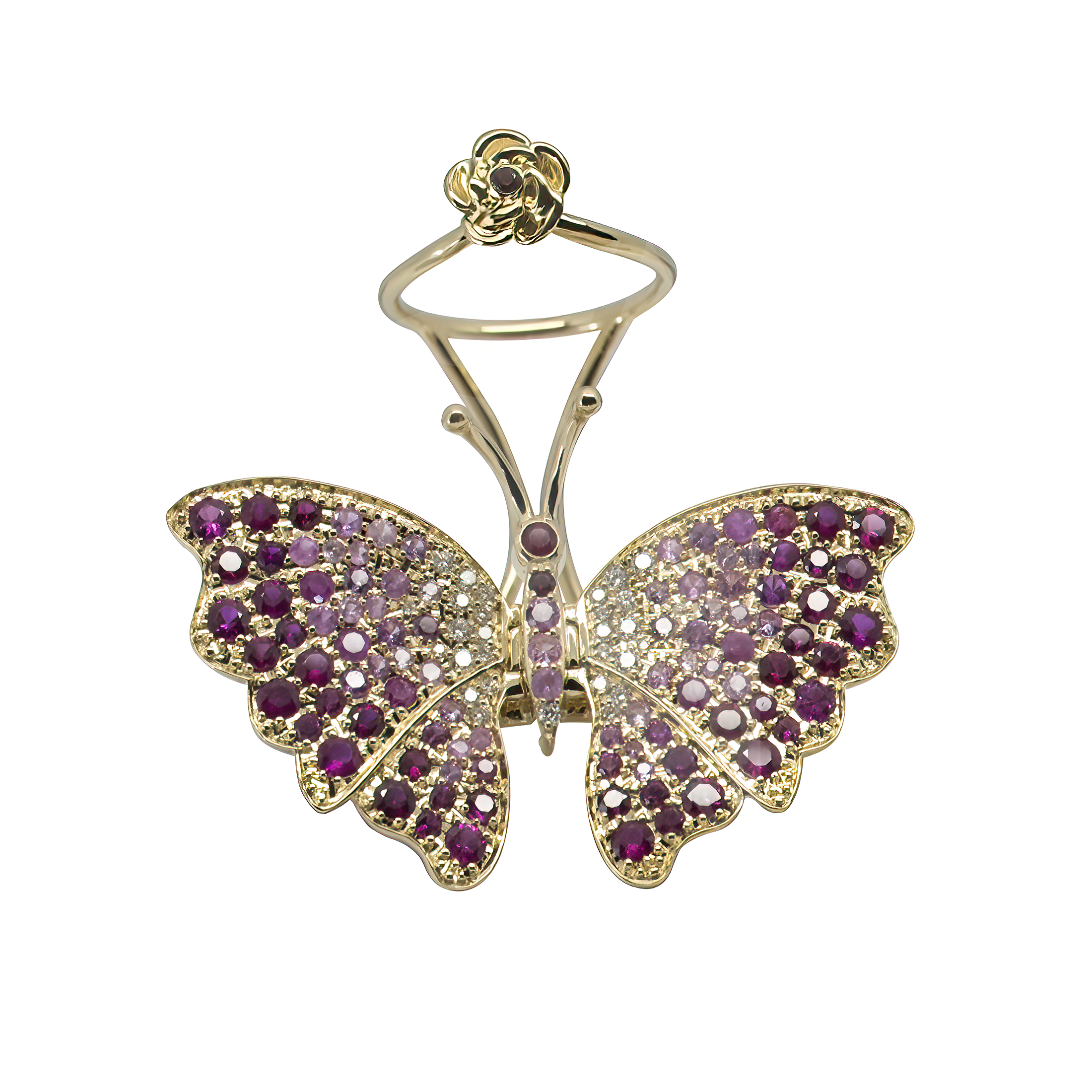 Flutter Butterfly Ring