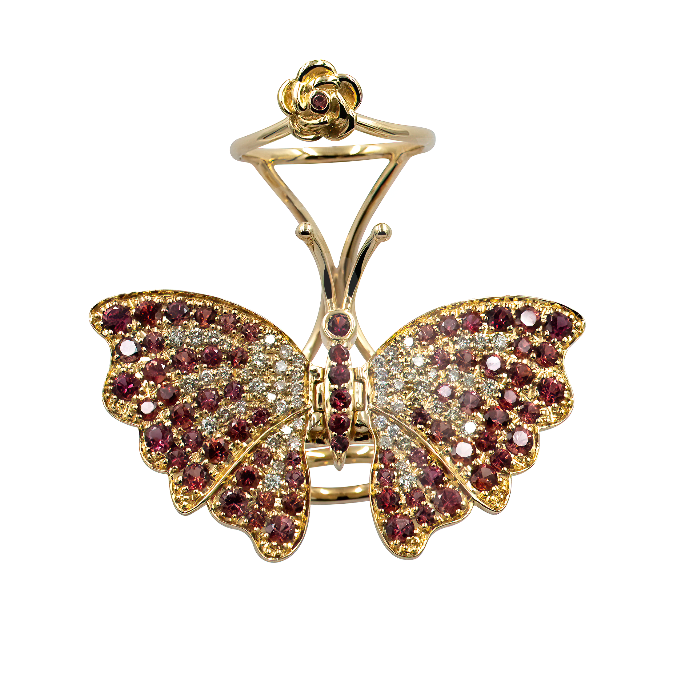 Flutter Butterfly Ring