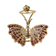 Butterfly Diamond Ring