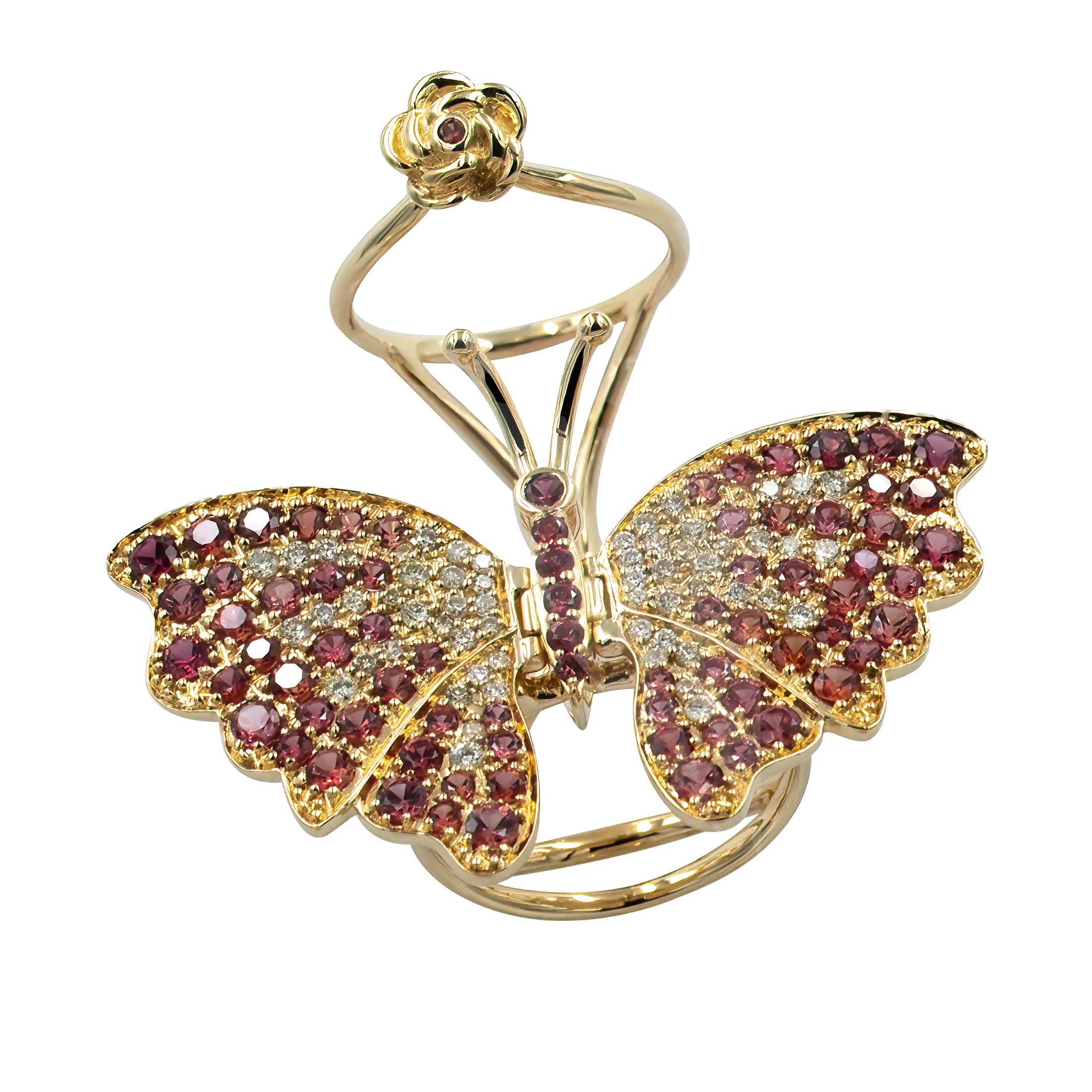 Flutter Butterfly Ring