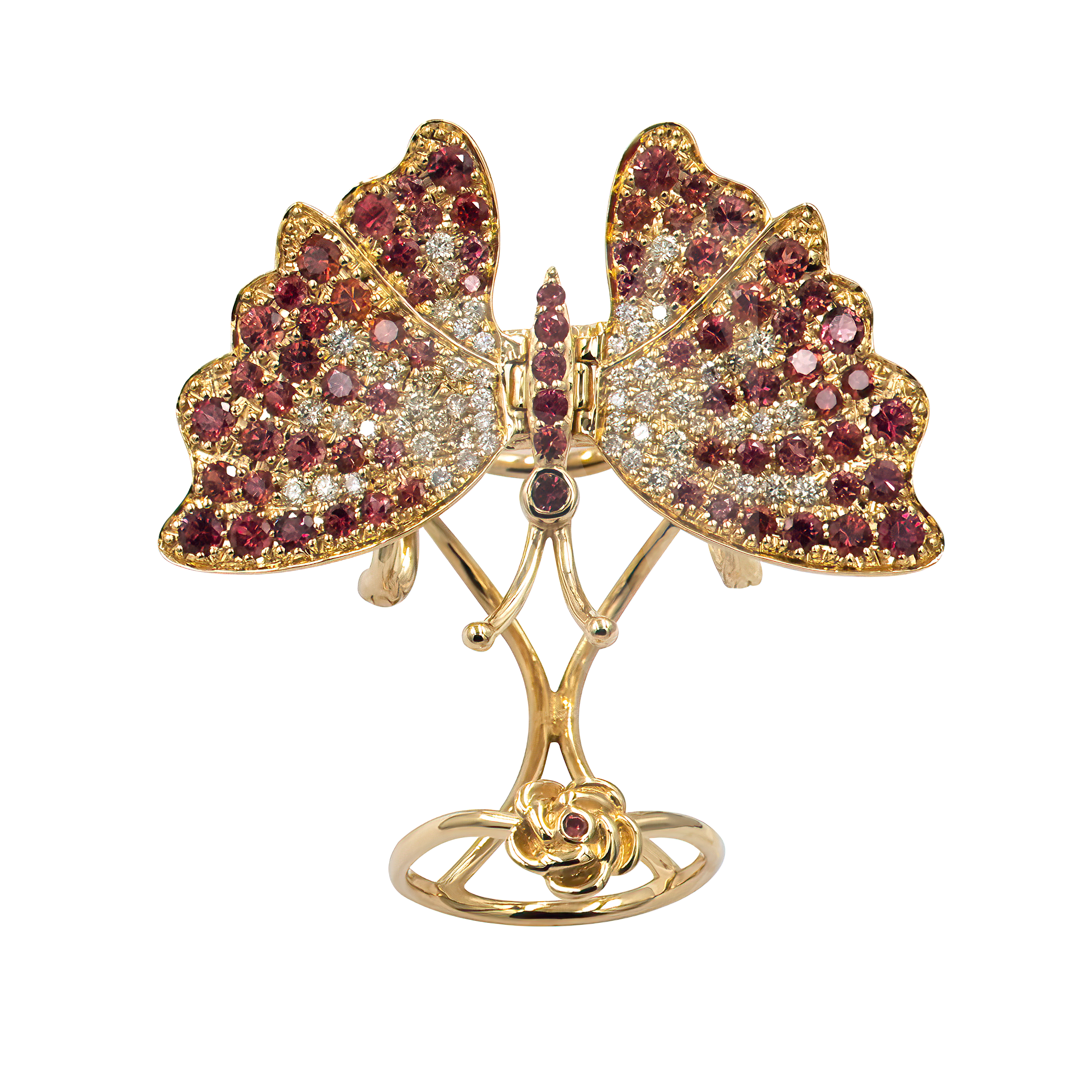 Flutter Butterfly Ring