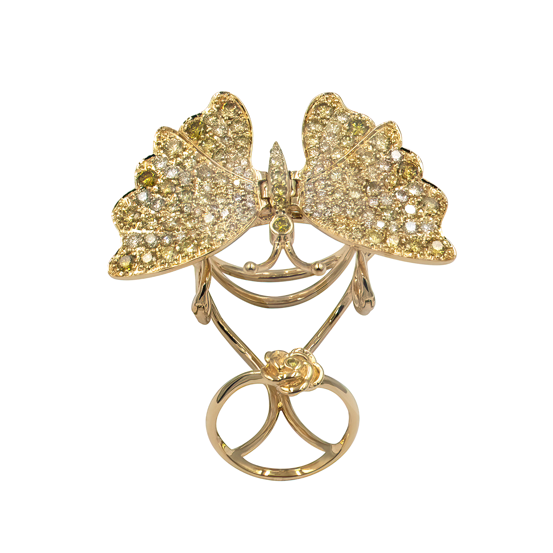 Flutter Butterfly Ring