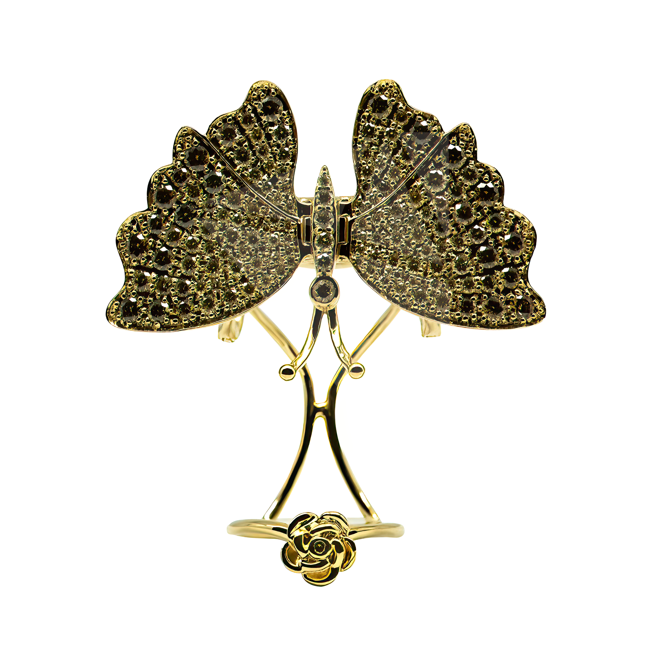 Flutter Butterfly Ring