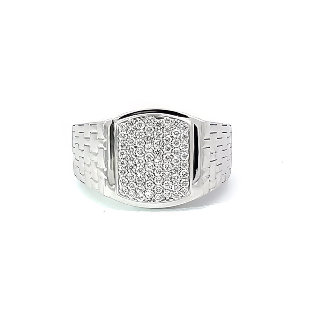 Brick Spark Diamond Ring