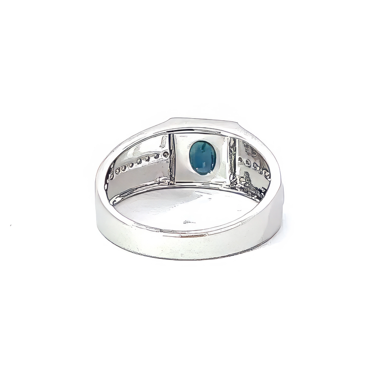 Blue Horizon Diamond Ring