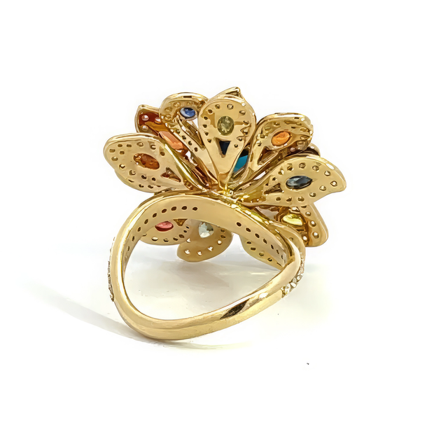 Ocean Flower Ring